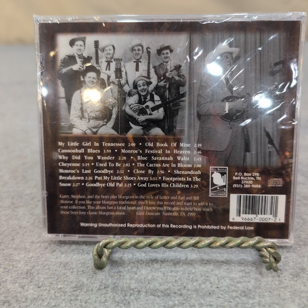Flint River Boys The Way It Was The Early Years Bluegrass CD New Sealed - Picture 2 of 2